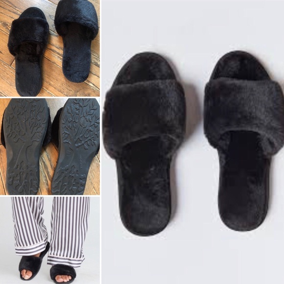 warm fuzzy slippers